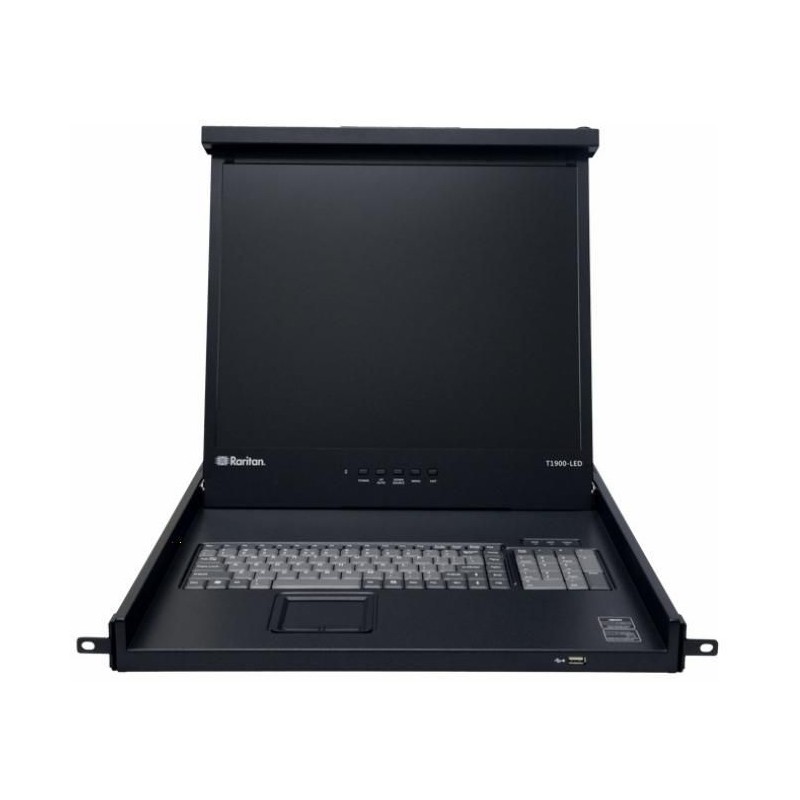 Raritan 1U 19 LED backlit LCD KVM